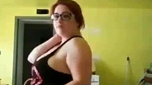 wanna cum all over these big tits and ass from this horny milf squirting rough?