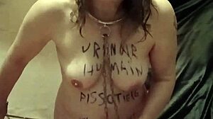 french housewife bound urinal slut flashes buttplug begs maledom humiliation 2025