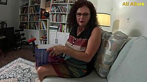 Ali Allure's big pussy lips anatomy lesson for stepson trailer! watch on red 👅💦