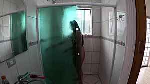 julia souza's wild first time pranks in bathroom