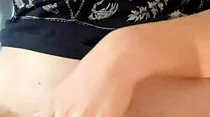 miranielt masturbates secretly while neighbor showers nearby