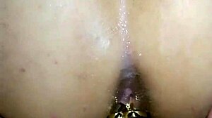 POV Homemade: Boyfriend Teases Girlfriend's Tight Little Ass Play