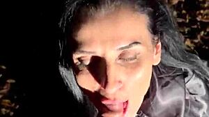 dracula's countess 😈 sucks speedy dick cumswap facial mouthful