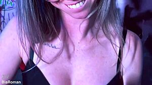 Horny Redhead And Blonde Lesbians Worship Feet With Deepthroat Sucking