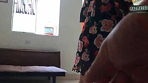 Young guy catches mature street whore pays debts for rough outdoor fuck