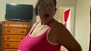 wet massage unleashes her biggest tits and pussy