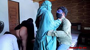 two couples swap wives for hard pussy doggystyle foursome