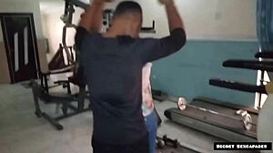 gym coach drills 45yo big ass client's horny pussy with bbc