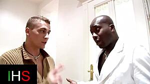 a blonde milf whore teams with slut girl for black white double anal pounding