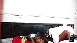 He devours her dripping wet swollen pussy lips outdoors