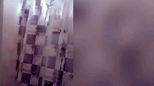 CUTE LATINA TEEN TITS BOUNCE IN STEAMY TATTOOED SHOWER SHOW!