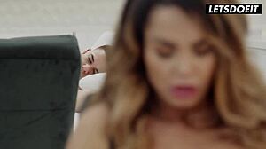 milf chloe lamour takes hard anal from 18yo boyfriend cum on ass 😈 whiteboxxxxx