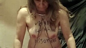 french housewife bound urinal slut flashes buttplug begs maledom humiliation 2025