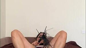 cassiemua, that hot babe fingering juicy pussy with bdsm skirt tease?