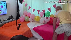 Behind The Scenes Birthday Surprise Tiffany Rousso Double Vaginal Action!