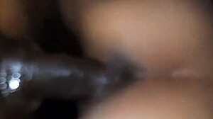 Skinny Latina's Tight Pussy Takes Monster Black Cock