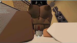 she begged me to fuck her in every roblox pose!