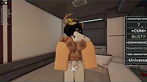 she begged me to fuck her in every roblox pose!