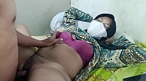 hey teacher in hijab dances tits out for horny students