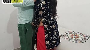 Indian chubby mommy drilled doggystyle non-stop creampie