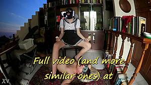 Sweet Stepdaughter Feeds Disgusting Old Man Food In Humiliating Femdom Play