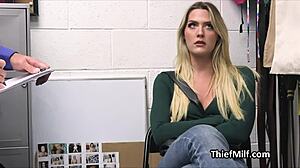 MALL COP Sniffs Milf PANTIES Then FUCKS Her Hardcore