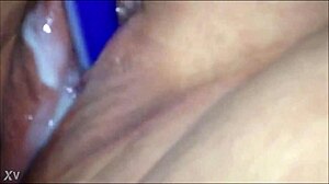 😍 bbw squirts creamy pussy close-up with toys!! homemade orgasm vibes