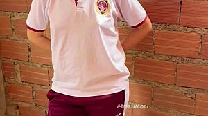 ay amor no me grabes mis padres van a ver que falte a clase mejor llename de leche 😈💦 homemade latina pov