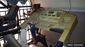 gym coach drills 45yo big ass client's horny pussy with bbc