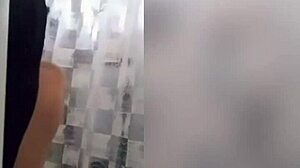 CUTE LATINA TEEN TITS BOUNCE IN STEAMY TATTOOED SHOWER SHOW!