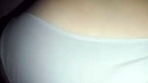 cute latina neighbor's huge ass gapes wildly in homemade rip lingerie squirt