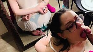 imagine her throat wrapped tight around your cock whenever you crave it