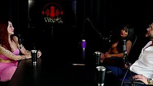 check the flirty interview packed with couple fetishes and see-through teasing vibes