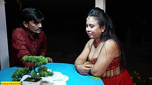 neighbors bhabhi sneaks first fuck date 😈🔥💦