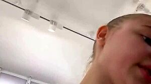 Wet BBW Teen Fingers Big Tits Pussy In Changing Room