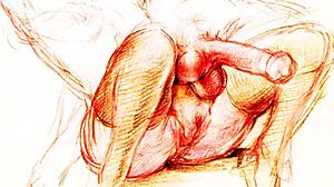 Vintage Erotic Art Teases Timeless Sensual Desires