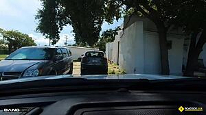 Thick Blonde Milf Fucked Roadside!