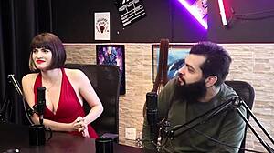 lady snow's hottest sensual cast moments with lord kenobi - sheer red domination tease!