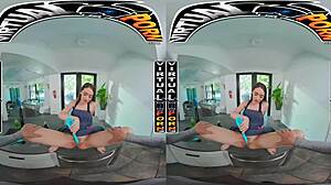 uh virtual porn... sera ryder's way hotter than breakfast, girlfriend tits food play gets messy wild