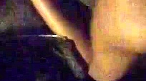 Ebony Girlfriend Bent Over for Monster Black Cock Doggystyle POV