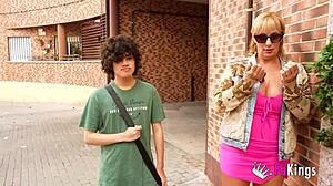 Victoria Vera's Big Tits Milf Teaches Young Stud Cowgirl Riding Doggystyle Lessons