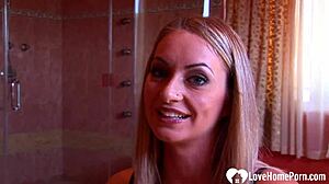 blonde amateur loves homemade bbc anal pounding deep