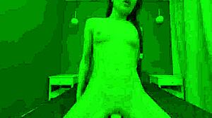 stunning brunette ara mix moans loud cumming hard in vr close-up ride!