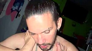 mexican friend's skinny latina wife bent over doggystyle fingering bedroom moans