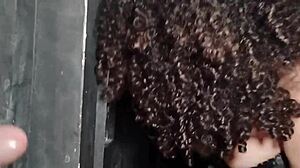 Took gf's sister to gloryhole and she swallowed that fat cock whole!