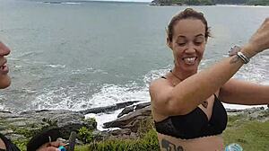 searching for hot guys on the beach behind the scenes pics too