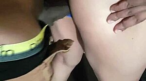 Huge cock stretches wife's pussy beyond limits