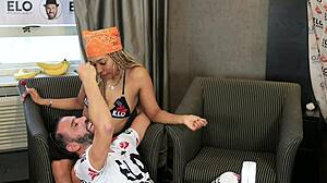 skinny latina model loves hard spanking on her ass