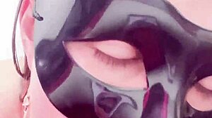 colombian stepmom whore with huge pussy masturbates for boss in lingerie