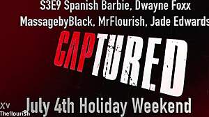 spanish barbie's hardcore threesome massage with bbc